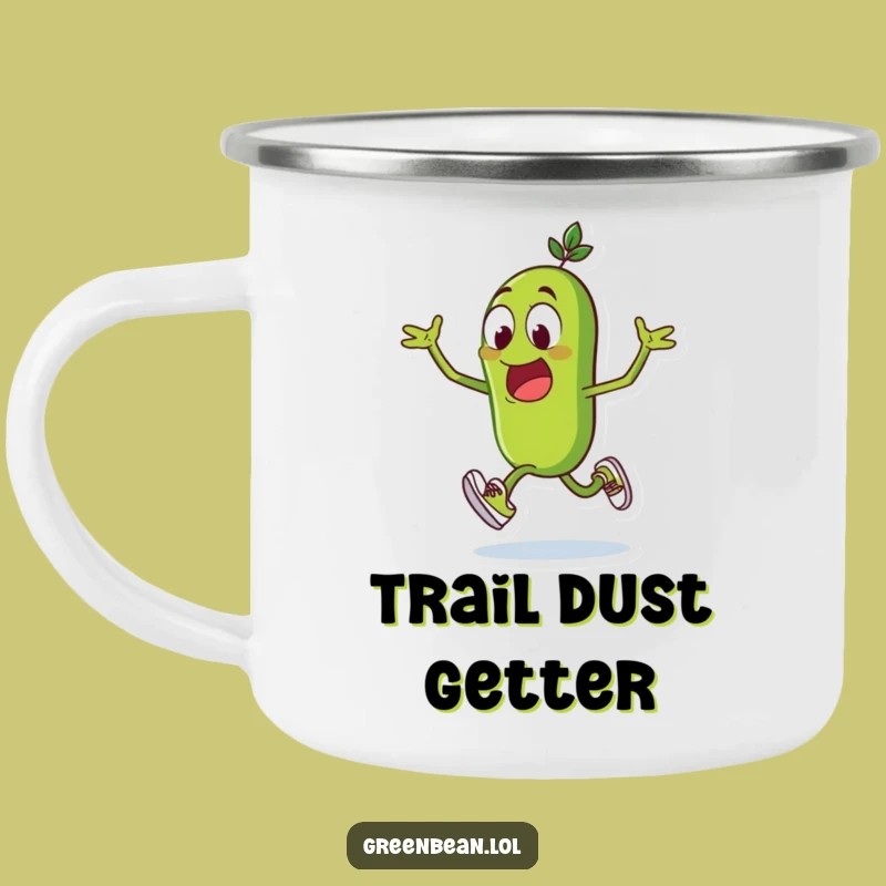 Funny Green Bean Adventure Mug: Hilarious Sprinter Camp Cup - Best Funny Gift!