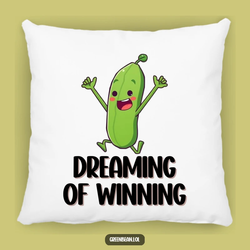 Funny Victory Bean Pillow - Cozy Comfort for Champions