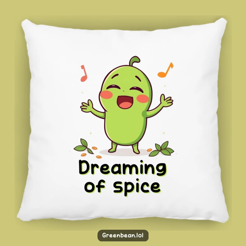 Funny Singing Bean Pillow: Seasoned Comfort, Cozy & Humorous Accent Gift