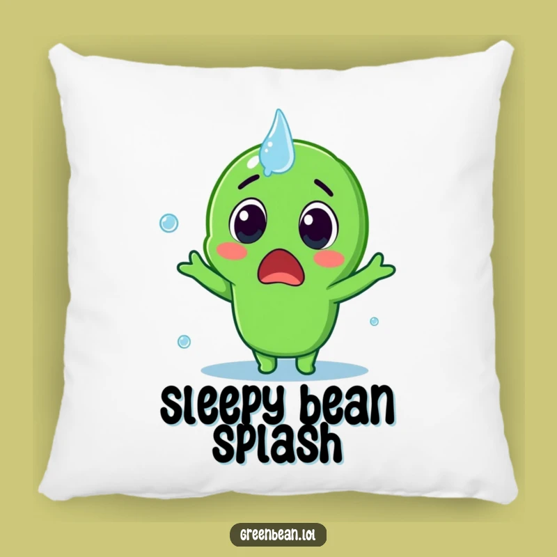 Funny Splash Bean Pillow - Cozy Comfort with a Humorous Surprise