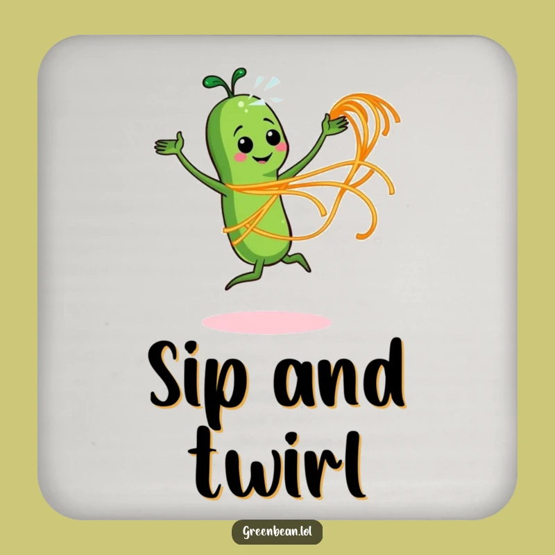 Funny Dancing Bean Coaster: Protect Surfaces with Style