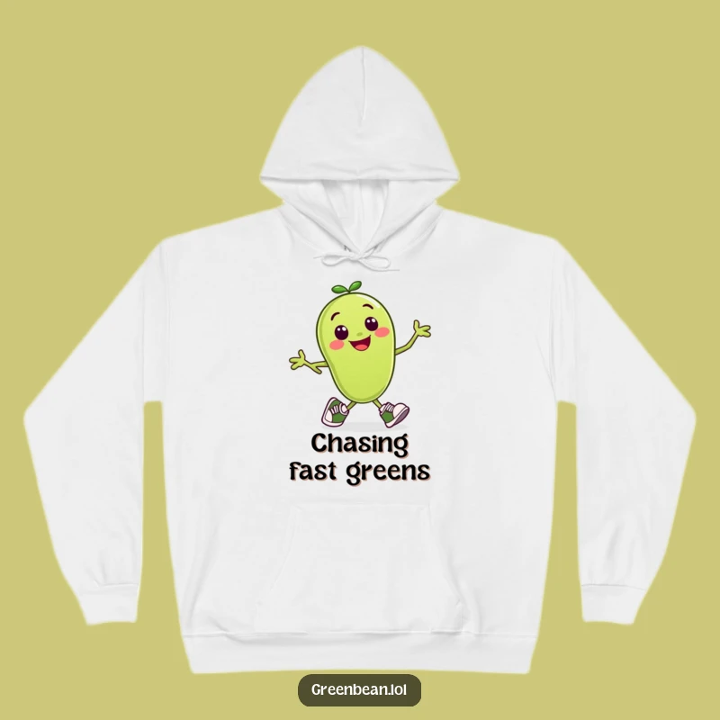 Funny Runner Bean Hoodie: Cozy & Motivated, Ultimate Funny Gift