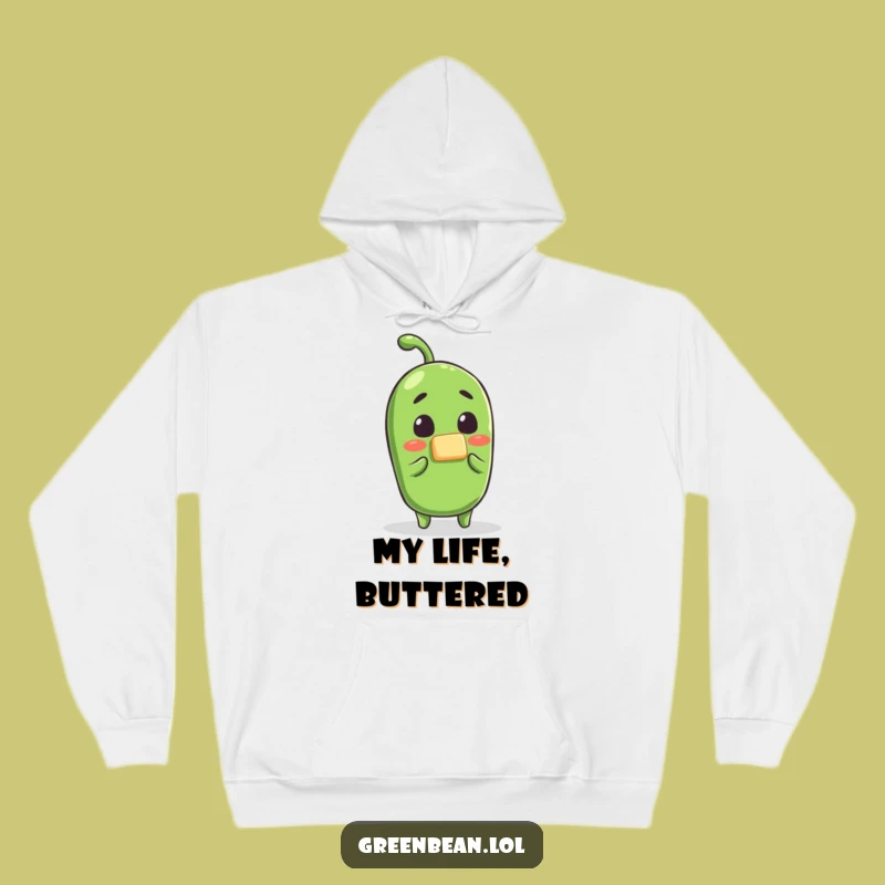 Funny Green Bean Butter Surprise Hoodie: Cozy and Hilarious Apparel
