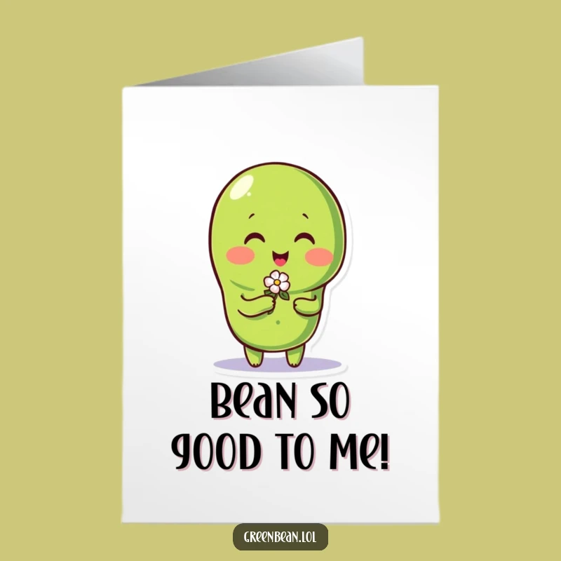 Free Printable Thank You Card: Green Bean's Flower of Gratitude Gift