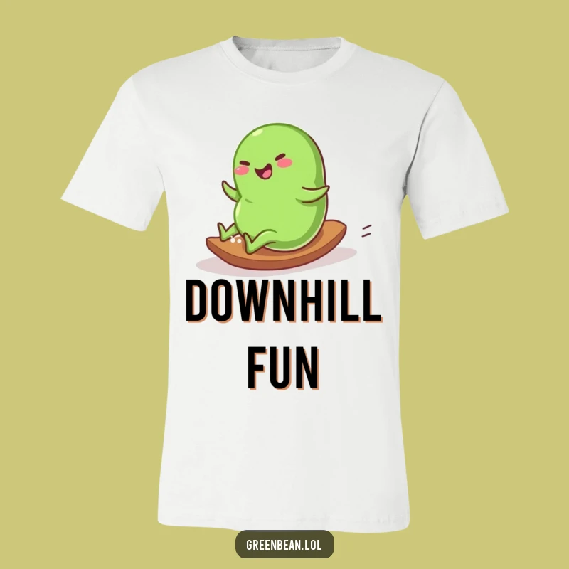 Funny Rolling Bean T-Shirt: Pure Joy, Wearable Fun & Humorous Gift