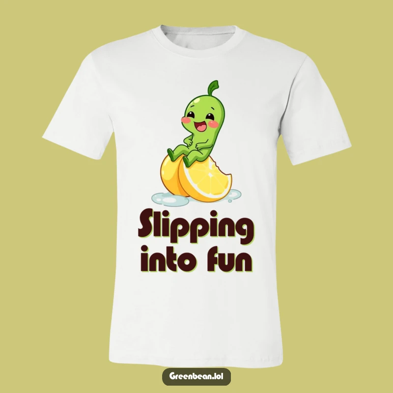 Funny Lemon Slide Tee: Giggles Guaranteed, Hilarious Gift for Zing Lovers